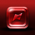 Freebie-Red Interactive Ios Icon
