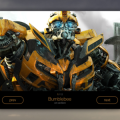 Transformers Image Slider PSD- Buttons Rollover States