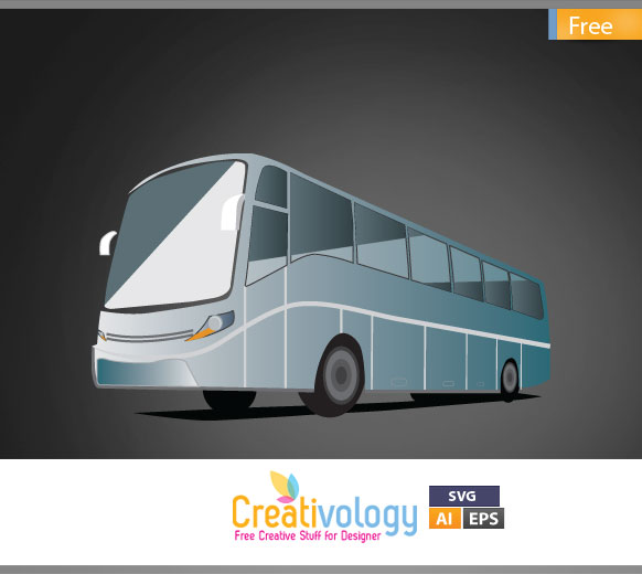 City Bus-Vector illustration For Free