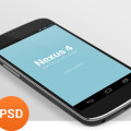 Free Android Mockup Nexus 4 Template PSD