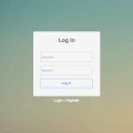 Free Login /Register Form HTML5 CSS3 Template
