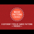 Free Noise Patterns- Fabric PSD