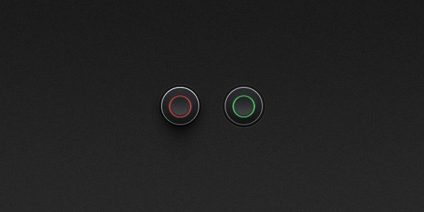 Free On/Off Buttons PSD