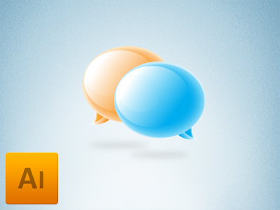Free Speech Bubbles Icon Vector