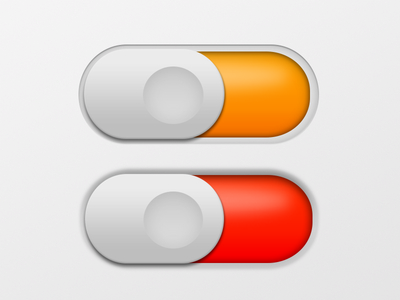 Android Jelly Bean Sliders PSD