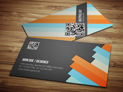 Free Business Card PSD Template Design