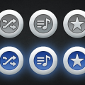 Free Music Icons PSD
