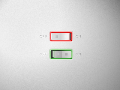 Free PSD On/Off Switch Button
