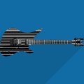 Metal Guitar Vector