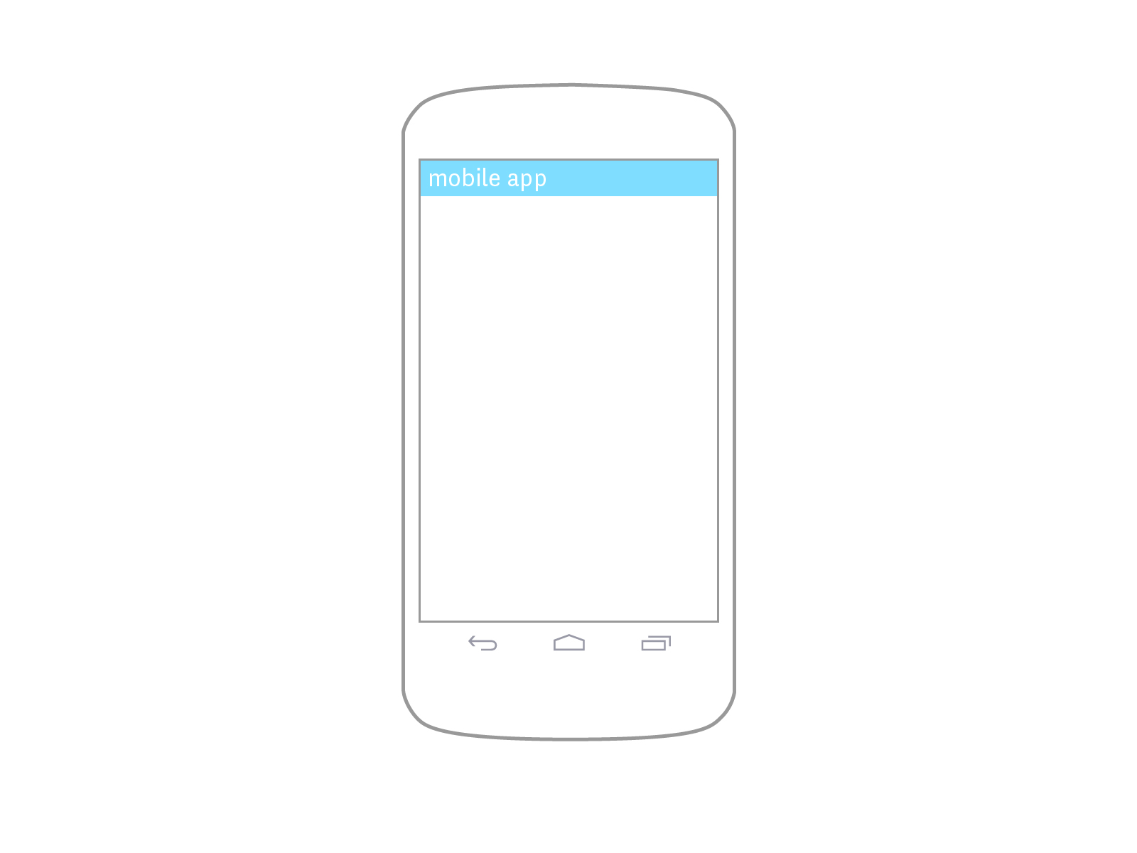 Android Wireframes Templates illustrator