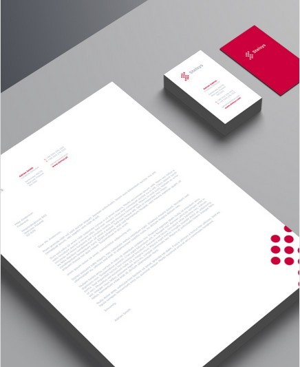 PSD Template Letterhead,Business Cards / Branding & Stationary Mockup