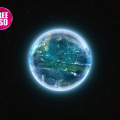One Circle Layer Style - Earth Sphere PSD