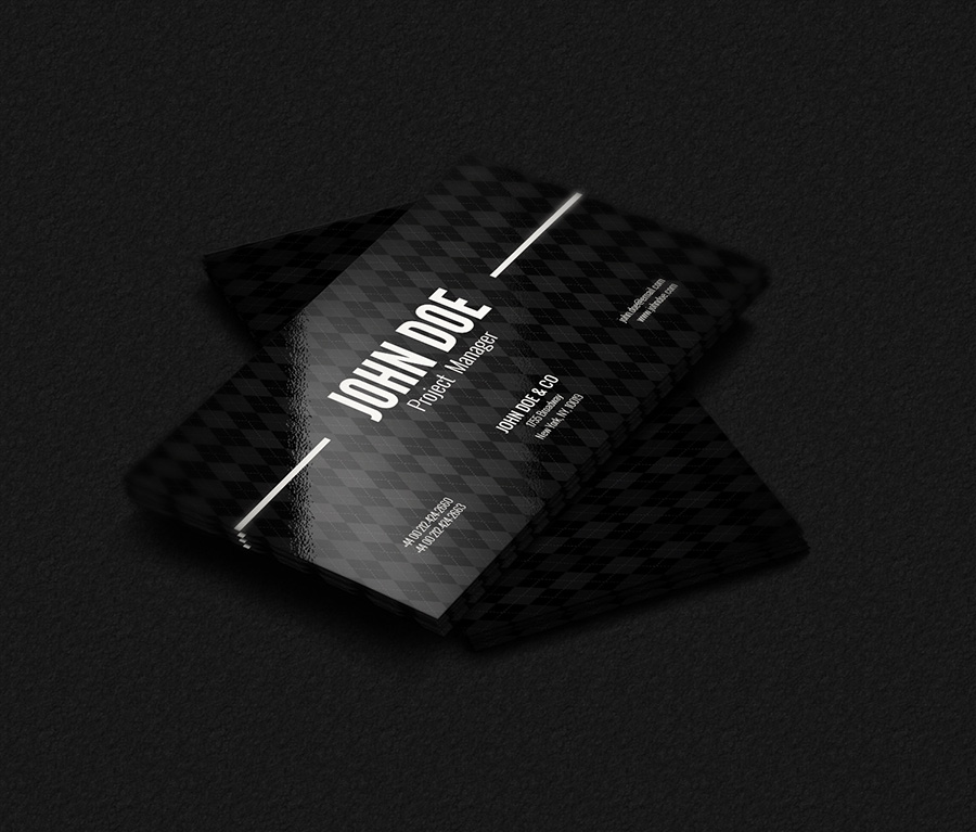 Free Business Card Template PSD For Print -3