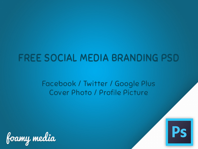 Free Social Media Branding Template PSD