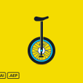 Free Vector Unicycle Animation GIF