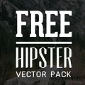 Free Hipster Graphics Vector Pack