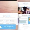 Responsive bootstrap 3 HTML5 CSS3 Theme