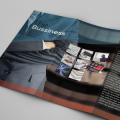 Tri-Fold Business Brochure Template Vector EPS