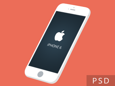 iPhone 6 Mockup Template PSD