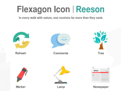 Free Flexagon Icons