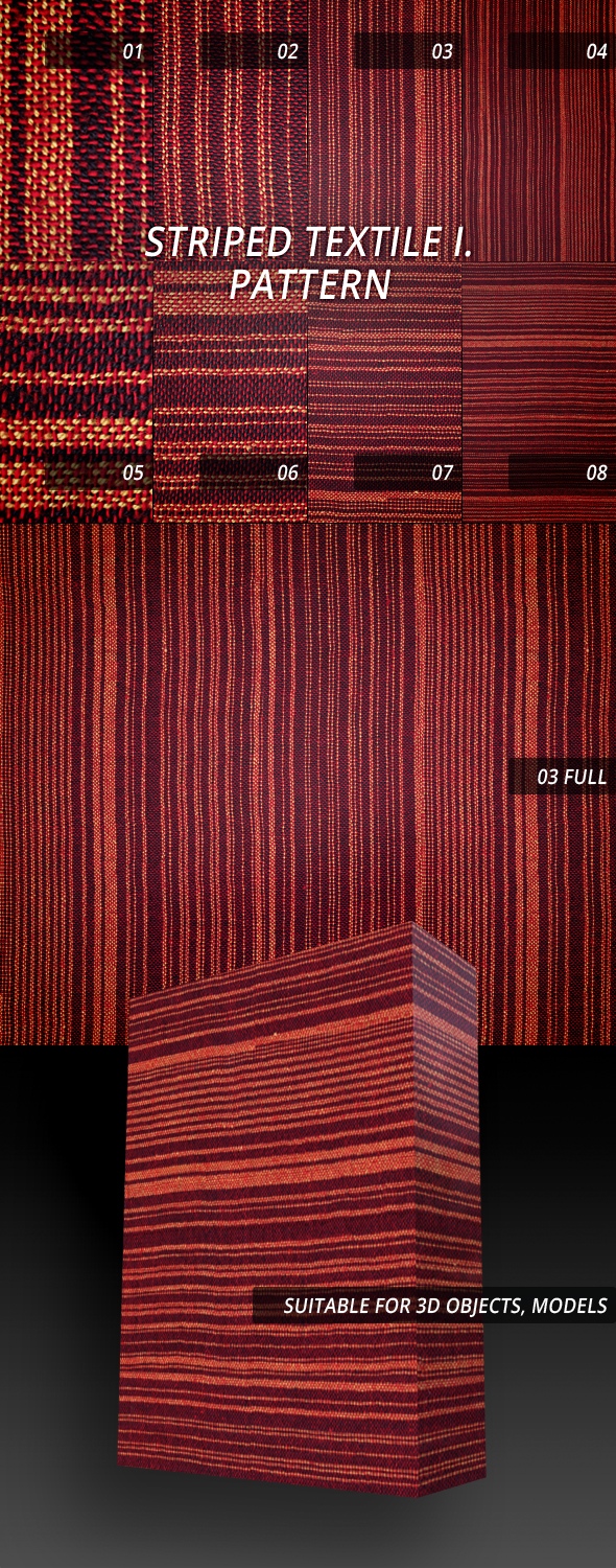 Free Striped Textile Pattern Download