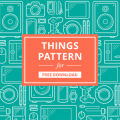Free Vector Things Pattern