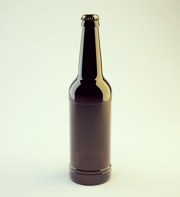 Bottle Beer Mockup Free PSD Download