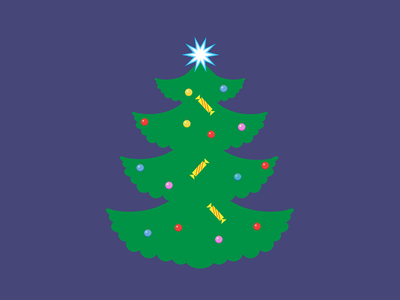 Free Vector Christmas Tree