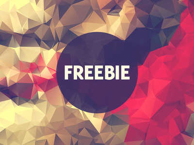 Free Polygonal Low Poly Background Texture Vol.15