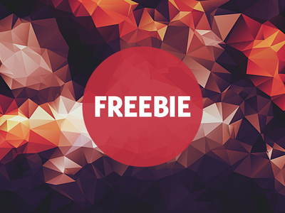 Free Polygonal Low Poly Background Texture Vol.2