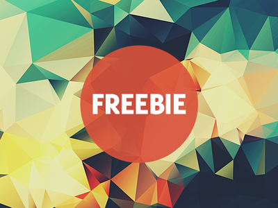 Free Polygonal Low Poly Background Texture Vol.6