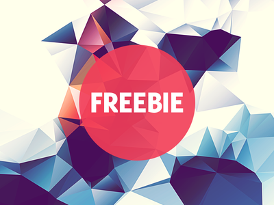 Free Polygonal Low Poly Background Texture Vol.7
