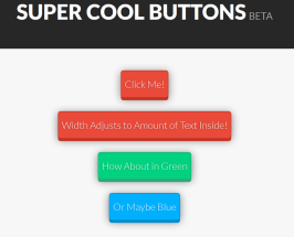 Super Cool CSS Buttons